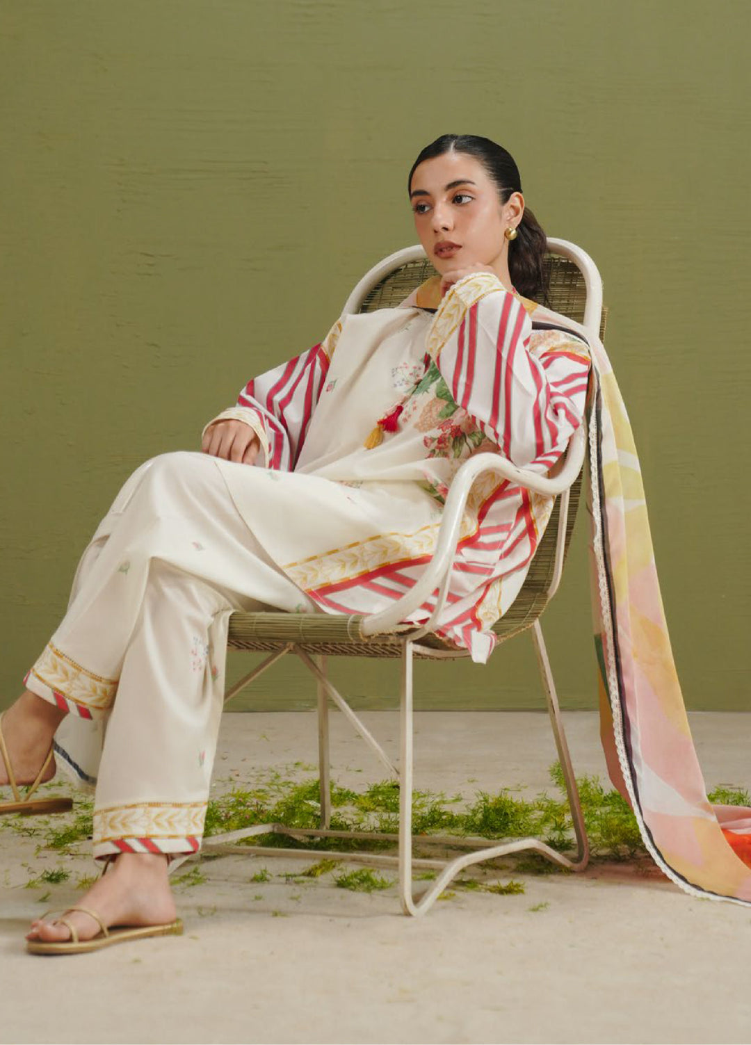 Coco by Zara Shahjahan Unstitched Printed Lawn 3 Piece Suit CZS26PS ZCP-26 01 A - Summer Collection