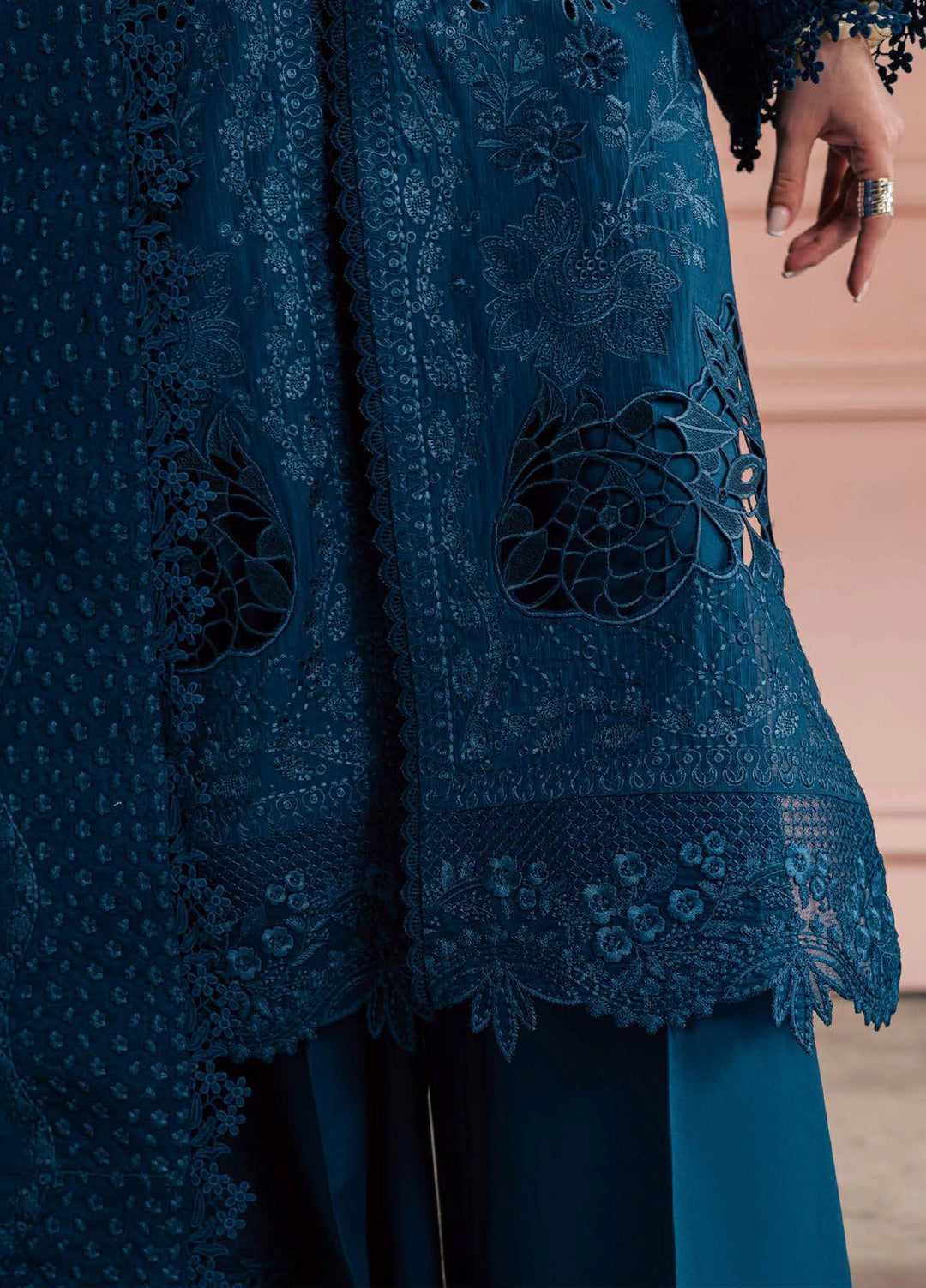 Feya by Nureh Unstitched Embroidered Lawn 3 Piece Suit NU26UFEL FE-14 - Eid Collection