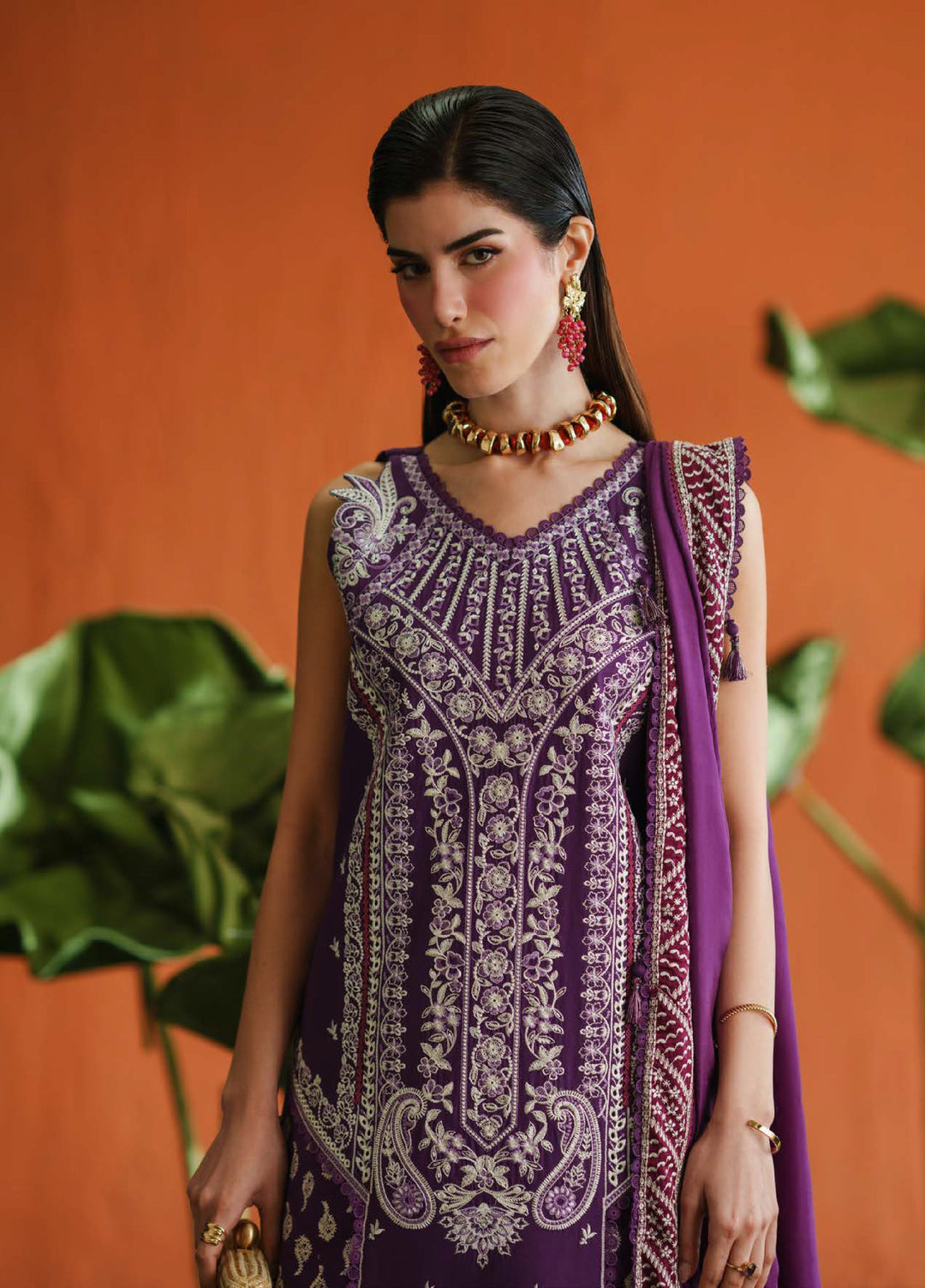Blooming Flower by Zariya Unstitched Embroidered Lawn 3 Piece Suit ZRY26ULB IZETTA ZB-60100 - Festive Collection