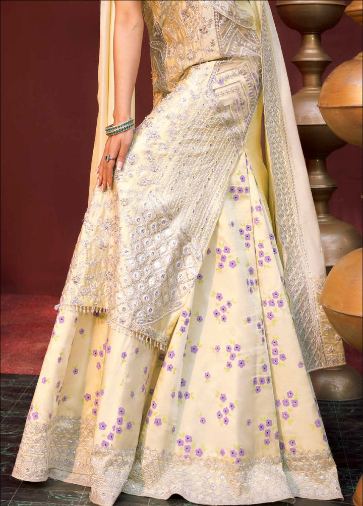 Zarmina by Zariya Unstitched Embroidered Russian Silk 3 Piece Suit ZRY26UZ ZB50041 - Festive Collection