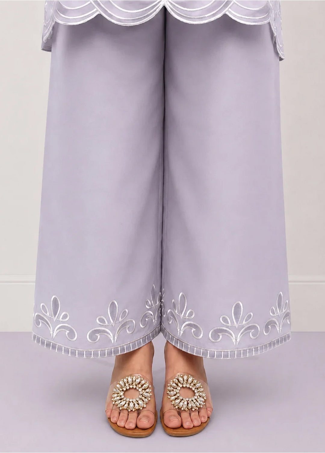 Scherezade Women RTW Embroidered Lawn Cotton 3 Piece Suit LILLY - Casual Collection