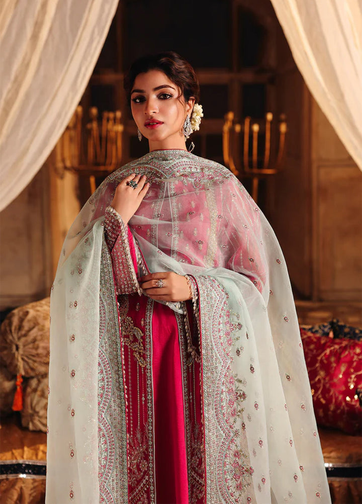 Silsila by Meeral Pret Embroidered Organza 3 Piece Shafaq - Festive Collection