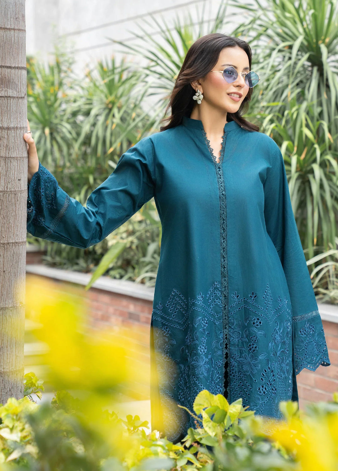 Solid Story by Panache Pret Solids Lawn 2 Piece Serene Mist