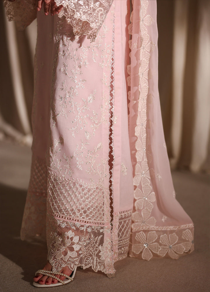 Azure Unstitched Embroidered Chiffon 3 Piece Suit AZ26ULC Twirling Tulip - Festive Collection