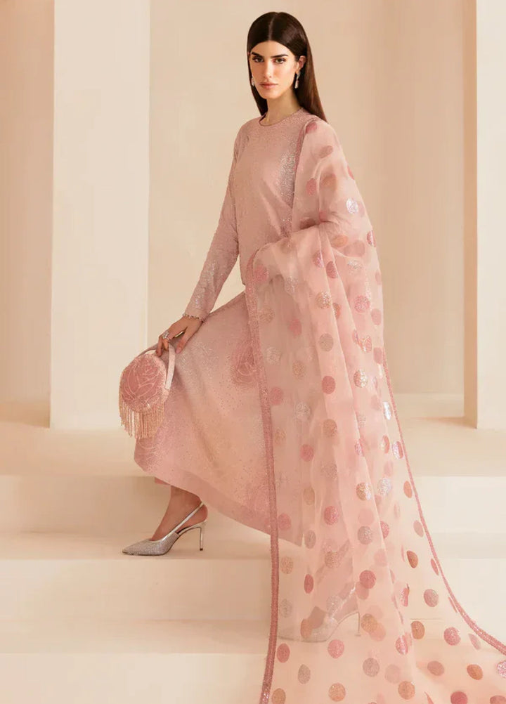 Jazmin Unstitched Embroidered Raw Silk 3 Piece Suit UR-7032 Festive Collection