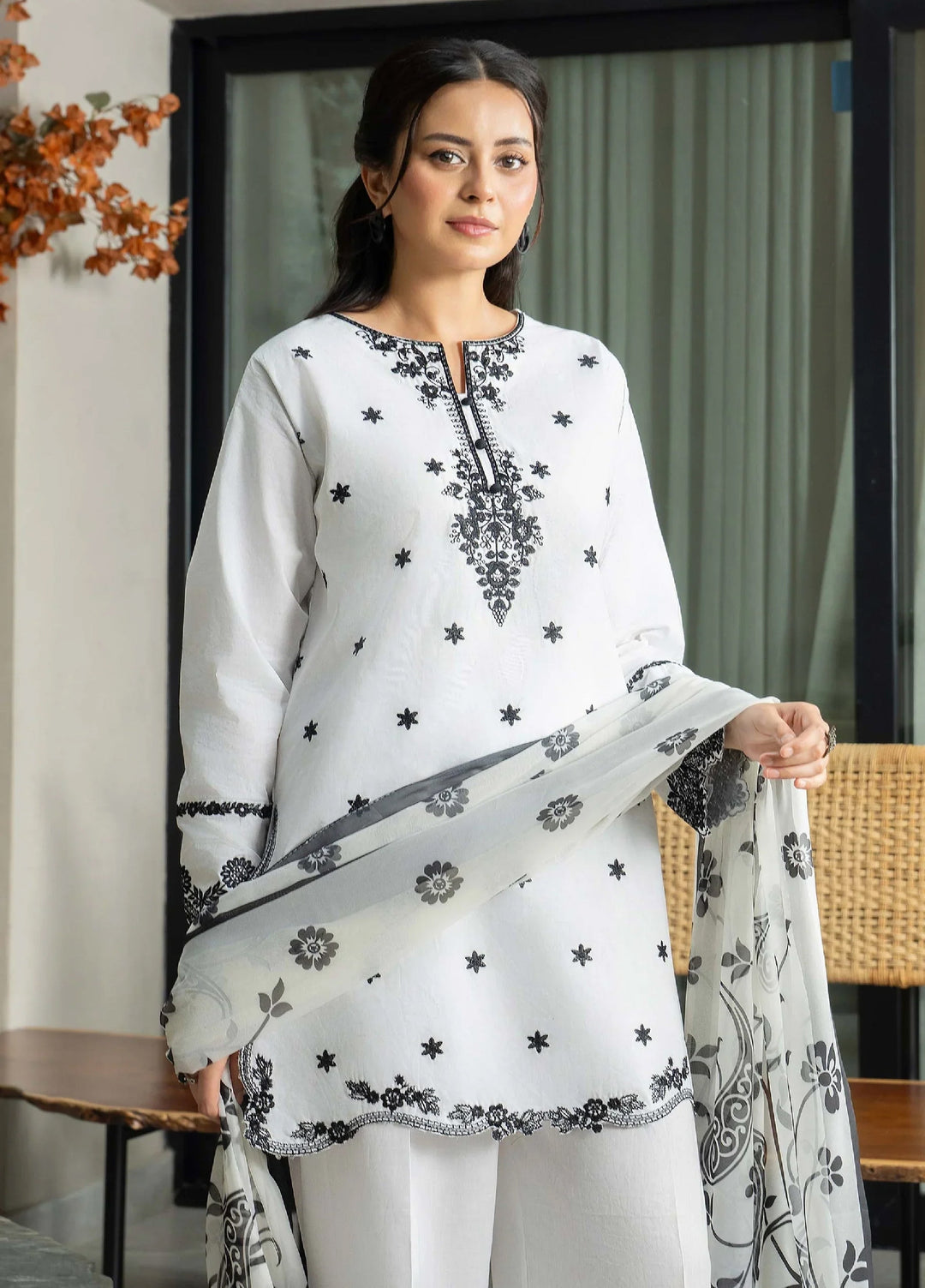 Solid Story by Panache Pret Solids Lawn 3 Piece Faye