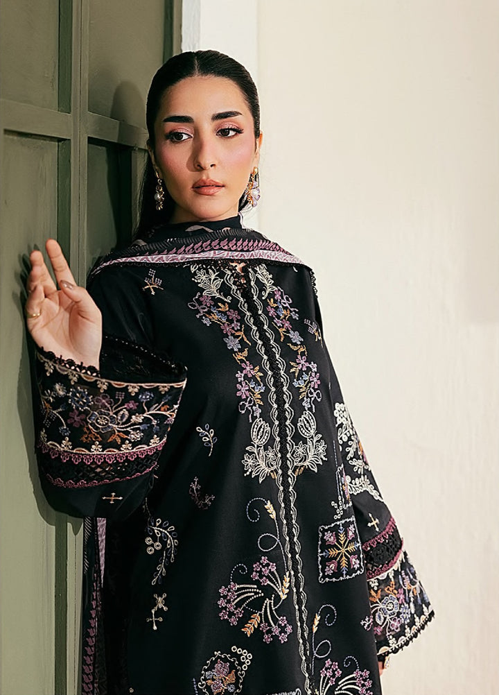 Zync by Florent Unstitched Embroidered Lawn 3 Piece Suit FL26ULZ FZ-3A - Summer Collection
