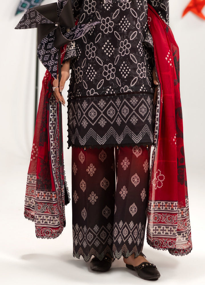 Coco Popup by Al Zohaib Unstitched Printed Lawn 3 Piece Suit AZ26UCP D-5 - Summer Collection