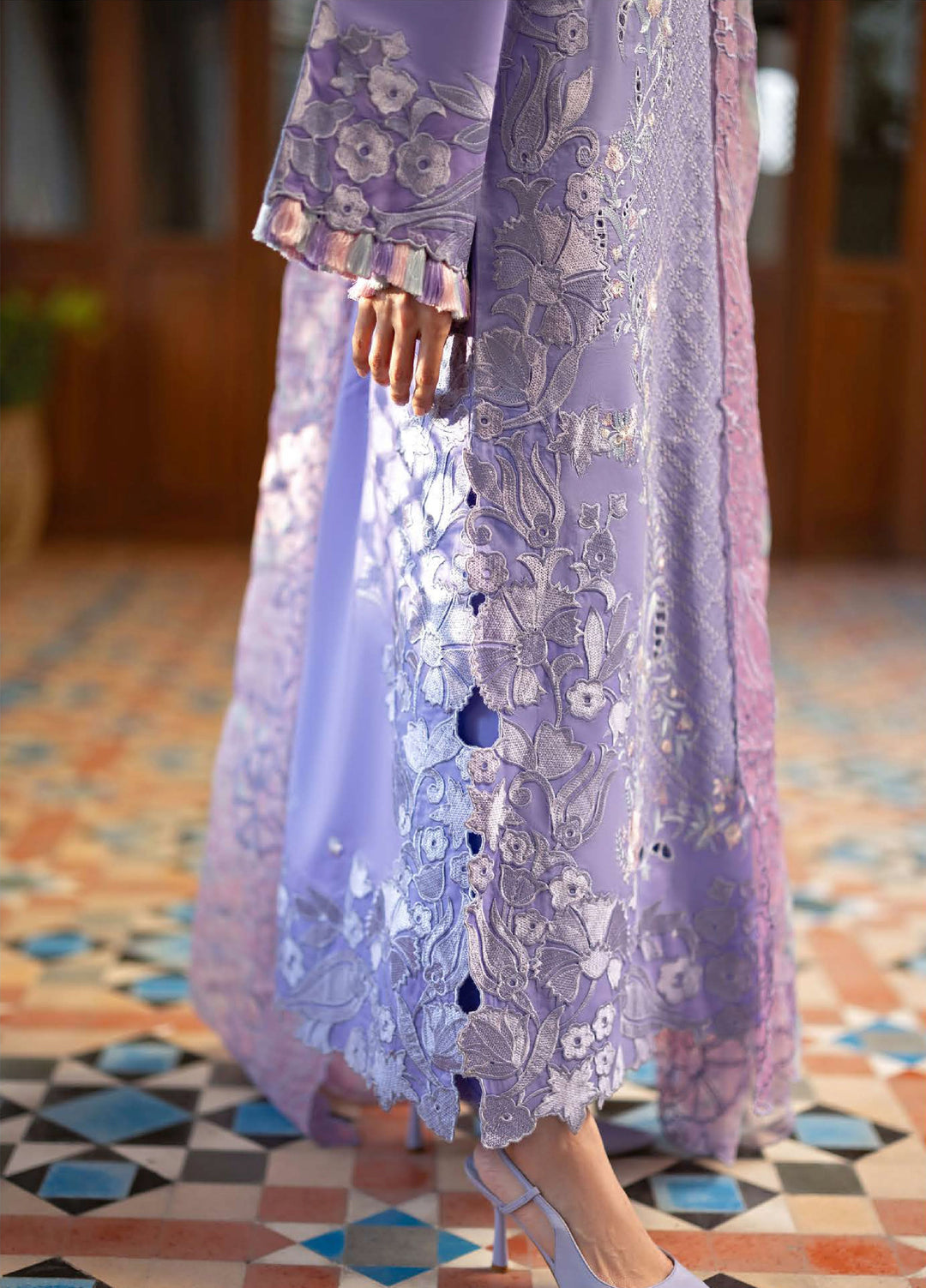 Astoria by Mushq Unstitched Embroidered Lawn 3 Piece Suit MQ26UAL 305-Noctelle - Festive Collection