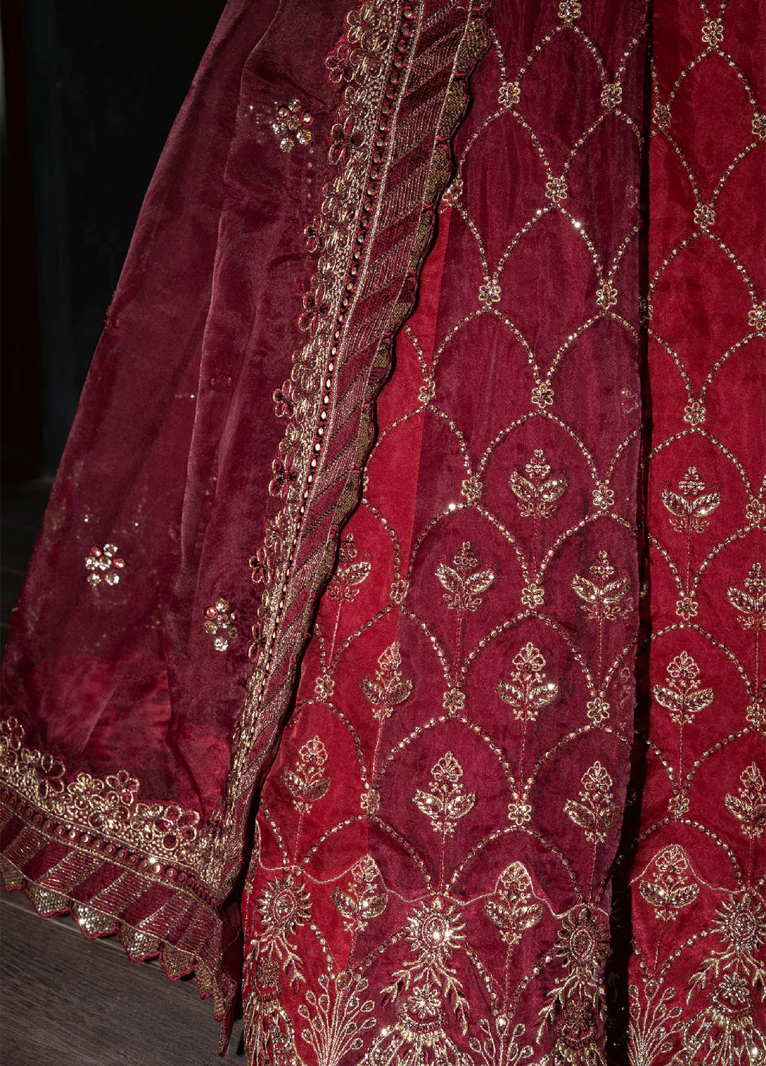 Pari Naaz by Neeshay Embroidered Rawsilk Suits Unstitched 3 Piece NSH25PW Shafaq - Formals Collection