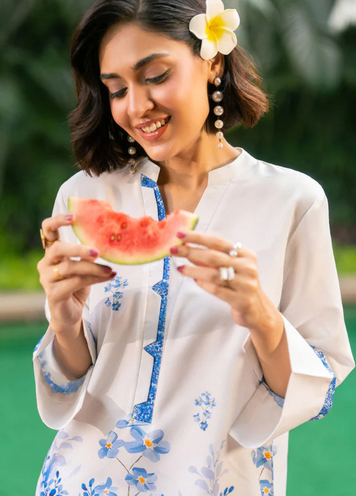 Nairah Women Pret Printed Arabic Lawn Suit NAH26PN Occan Breeze - Spring Collection