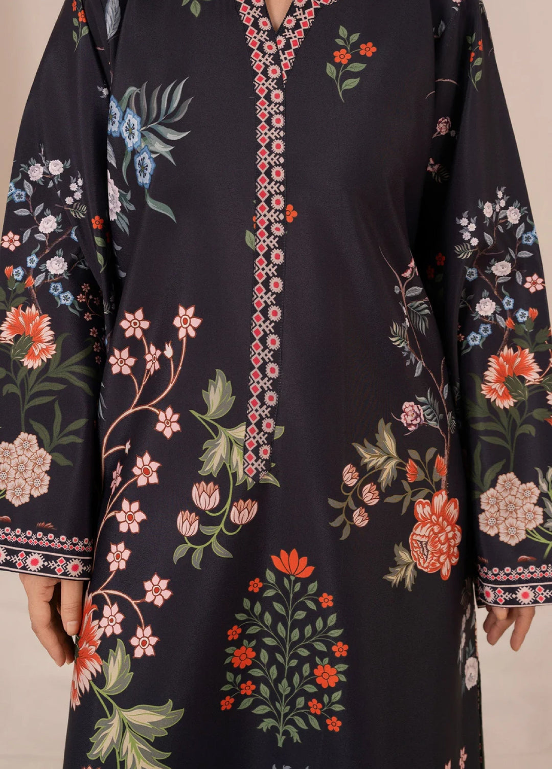 Crimson Hawk by Chandan Nagri Women Pret Printed Crepe 3 Piece Suit NIVA - Casual Collection