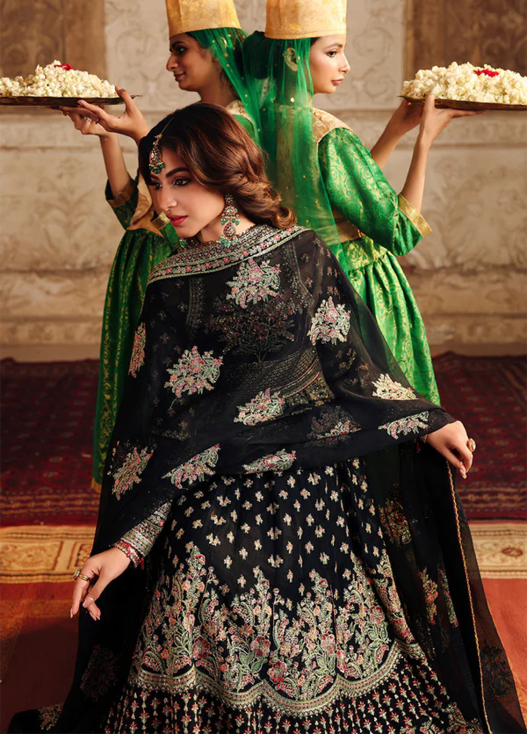 Silsila by Meeral Pret Embroidered Organza 3 Piece Meharbano - Festive Collection