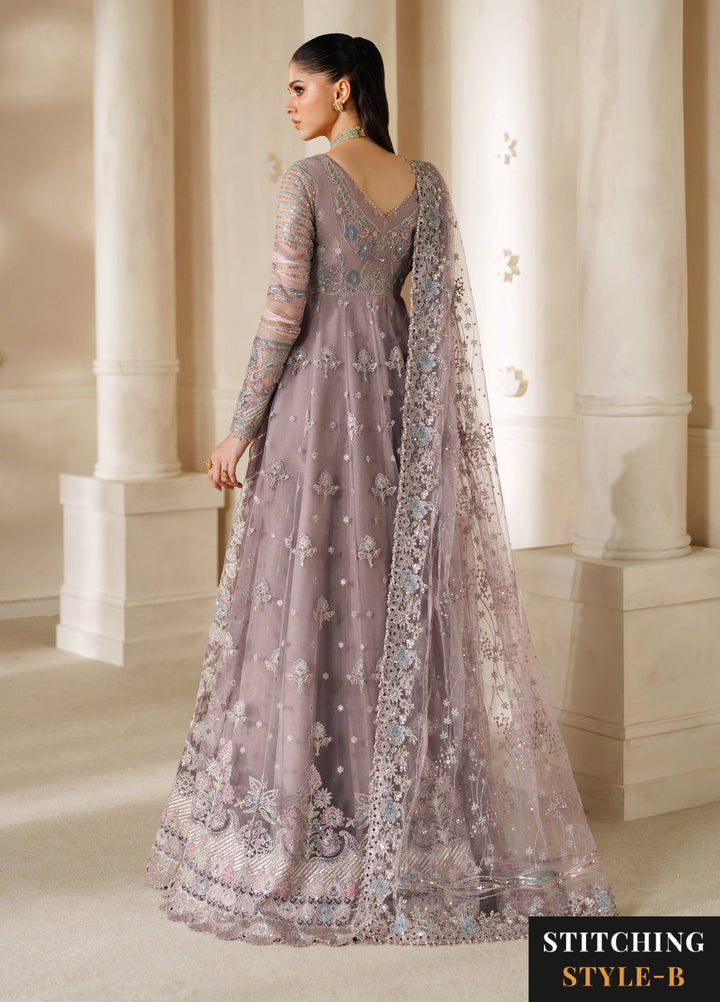 Chantelle by Baroque Unstitched Embroidered Silk 3 piece BQ25CF V14- D 04 - Formals Collection