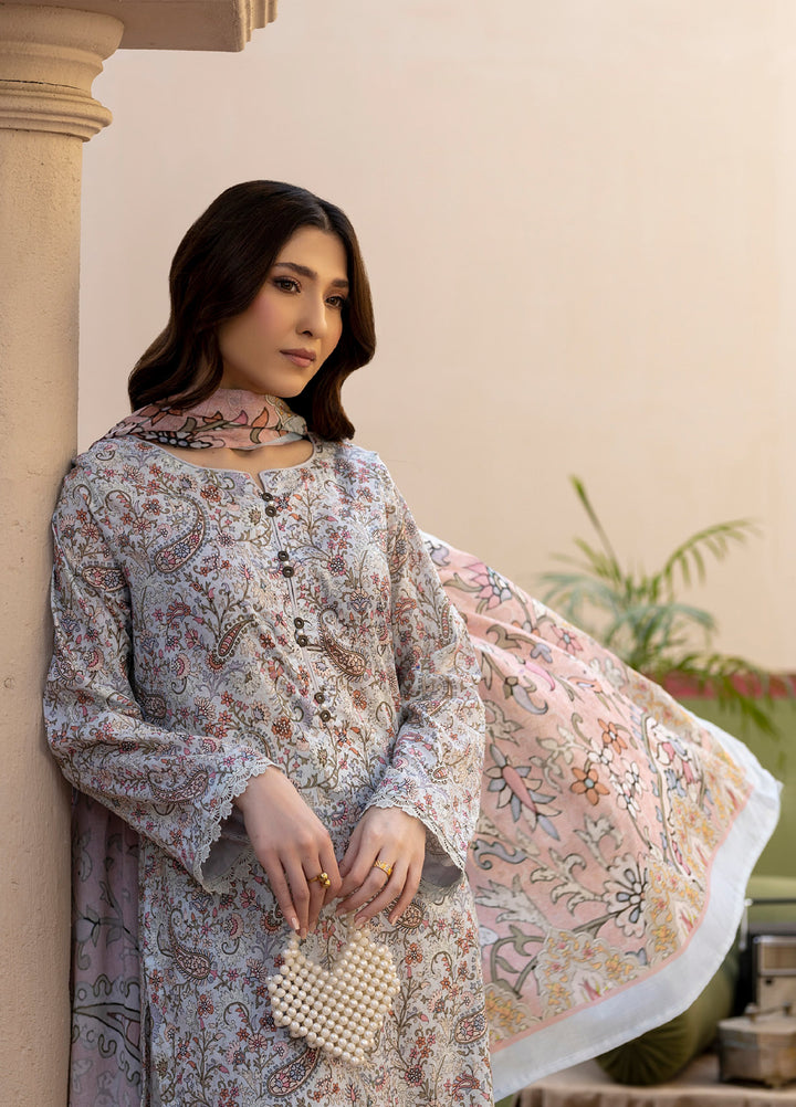 Salina by Regalia Textile Unstitched Printed Lawn 3 Piece Suit RG26PUS D-2 - Summer Collection