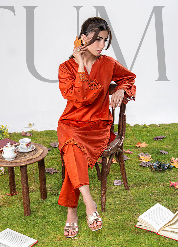 Luna by Manahil Lakhani RTW Embroidered Lawn 2 Piece Suit ML26ULL AUTUMN - Summer Collection