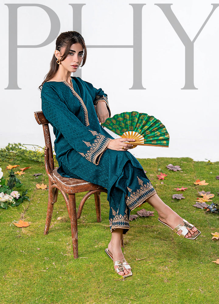 Luna by Manahil Lakhani RTW Embroidered Lawn 2 Piece Suit ML26ULL ZEPHYR - Summer Collection
