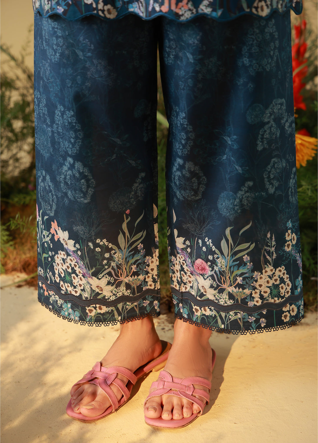 Sahar Unstitched Printed Cambric 2 Piece Suit SS1-26-26 Twilight Botanica - Summer Collection