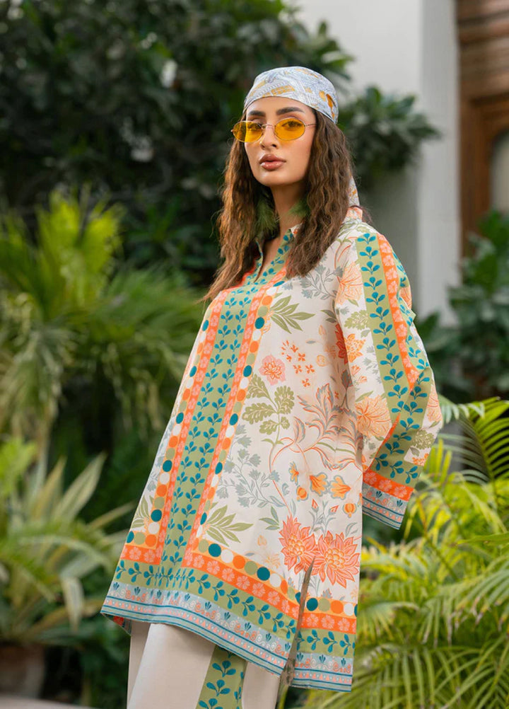 Nairah Women Pret Printed Arabic Lawn Suit NAH26PN Serene - Spring Collection