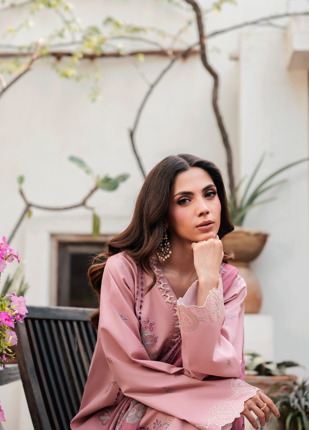 Zync by Florent Unstitched Embroidered Lawn 3 Piece Suit FL26ULZ FZ-6A - Lawn Collection