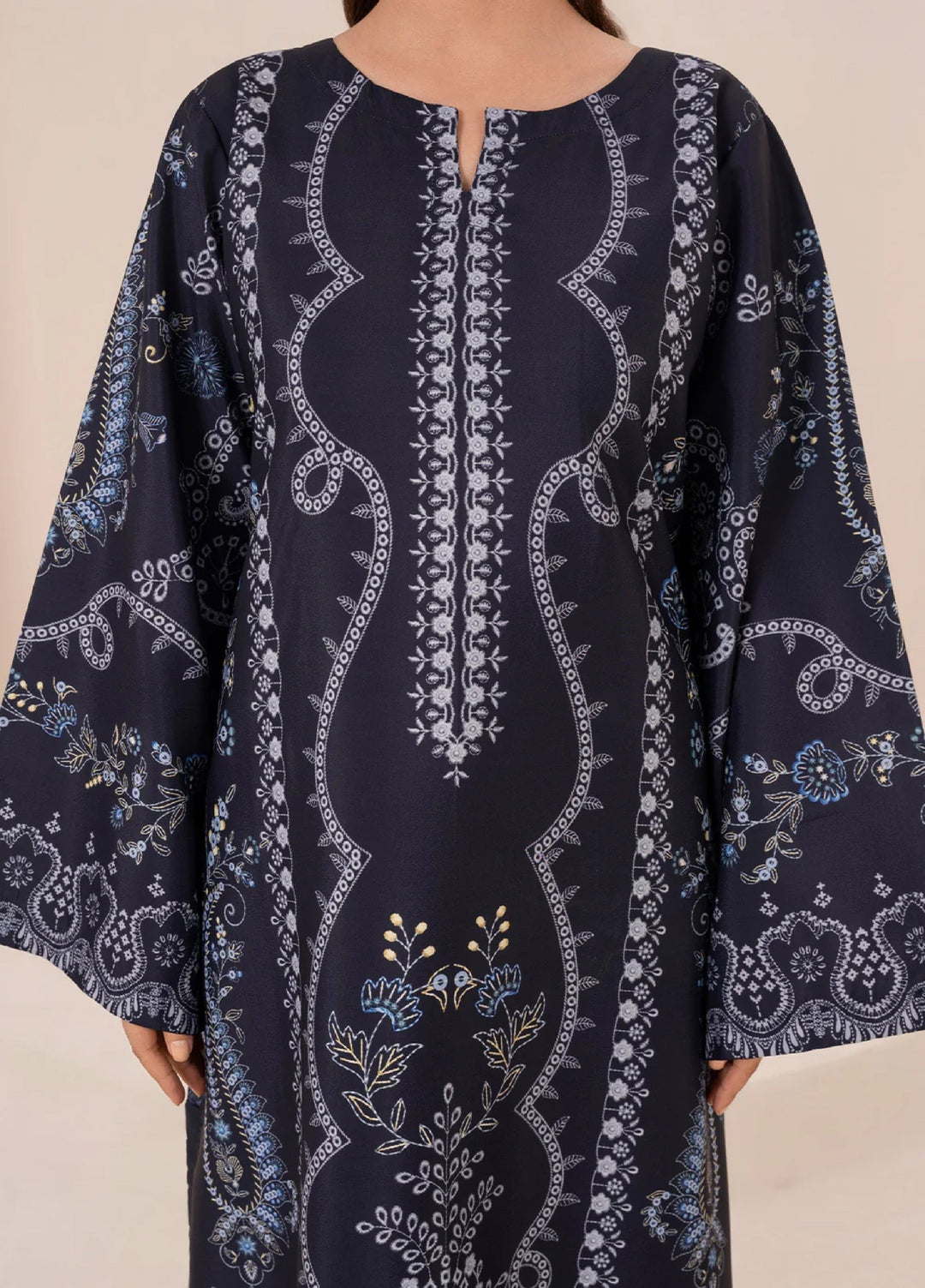 Crimson Hawk by Chandan Nagri Women Pret Printed Crepe 3 Piece Suit FLORIA - Casual Collection