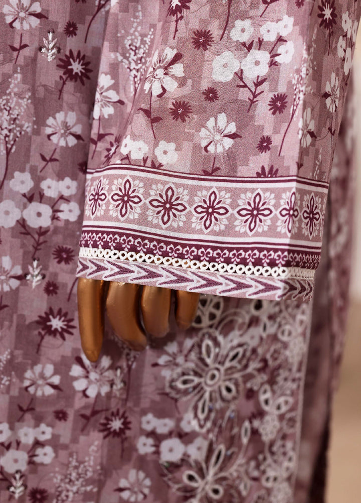 Hz Textiles RTW Cutwork Kari Printed Lawn 3 Piece Suit HZ26ULC CPE-3P-019 - Summer Collection