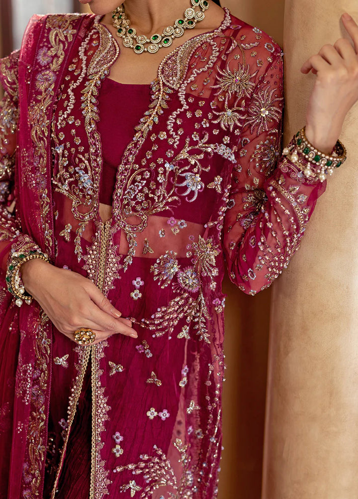 Darling by Mushq Unstitched Embroidered Organza 4 Piece Suits MU25DW Bebo - Wedding Collection