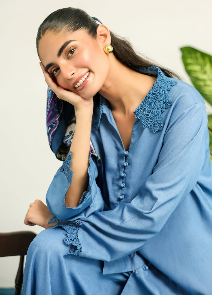 Pret Essentials by Sahar Pret Embroidered Viscose 2 Piece AWMT-AA-05 - Winter Collection