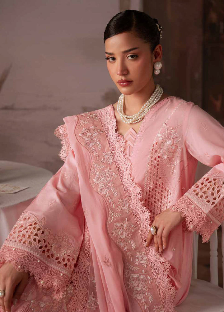 Feya by Nureh Unstitched Embroidered Lawn 3 Piece Suit NU26ULF FE-22 - Eid Collection