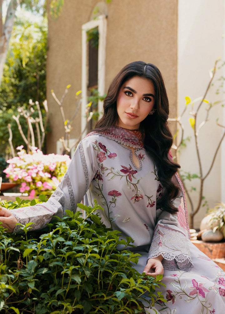 Zync by Florent Unstitched Embroidered Lawn 3 Piece Suit FL26ULZ FZ-1A - Lawn Collection
