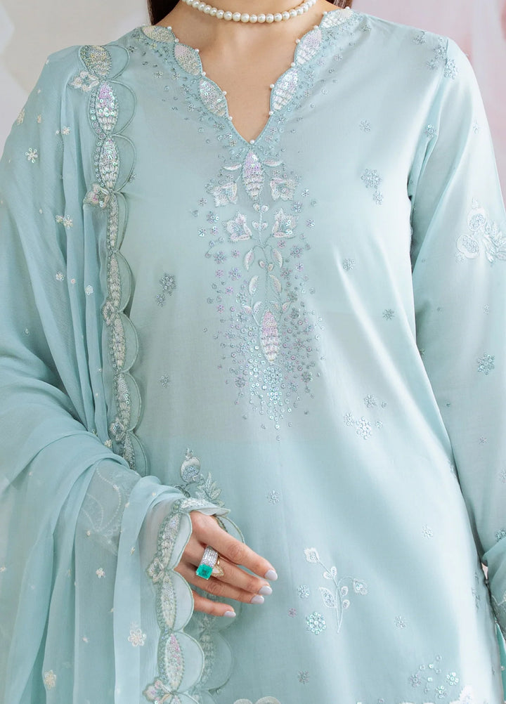 Core by Daria Clothing Unstitched Embroidered Lawn 3 Piece Suit DC26UCL DA-80 - Summer Collection