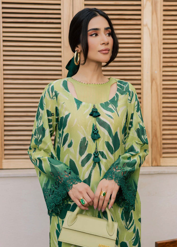 Ballerina by Nureh Unstitched Chikankari Embroidered Lawn 2 Piece Suit NU26UBCL NU2-205 - Summer Collection