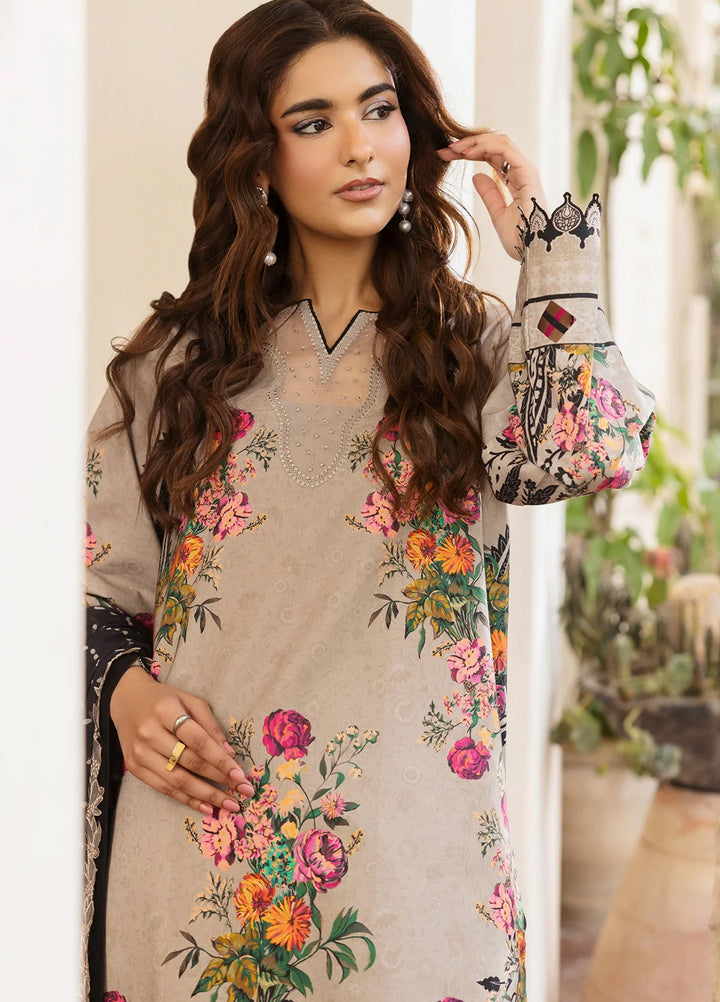 Andaaz by Charizma Unstitched Embroidered Lawn 3 Piece Suit CHR26UAL CAD6-08 - Summer Collection