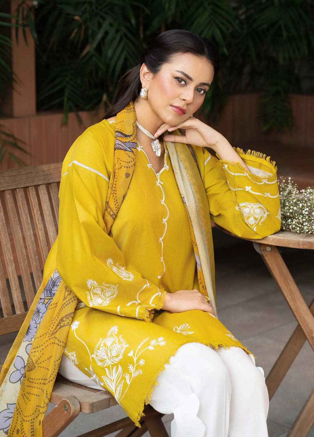 Solid Story by Panache Pret Solids Lawn 3 Piece Orah