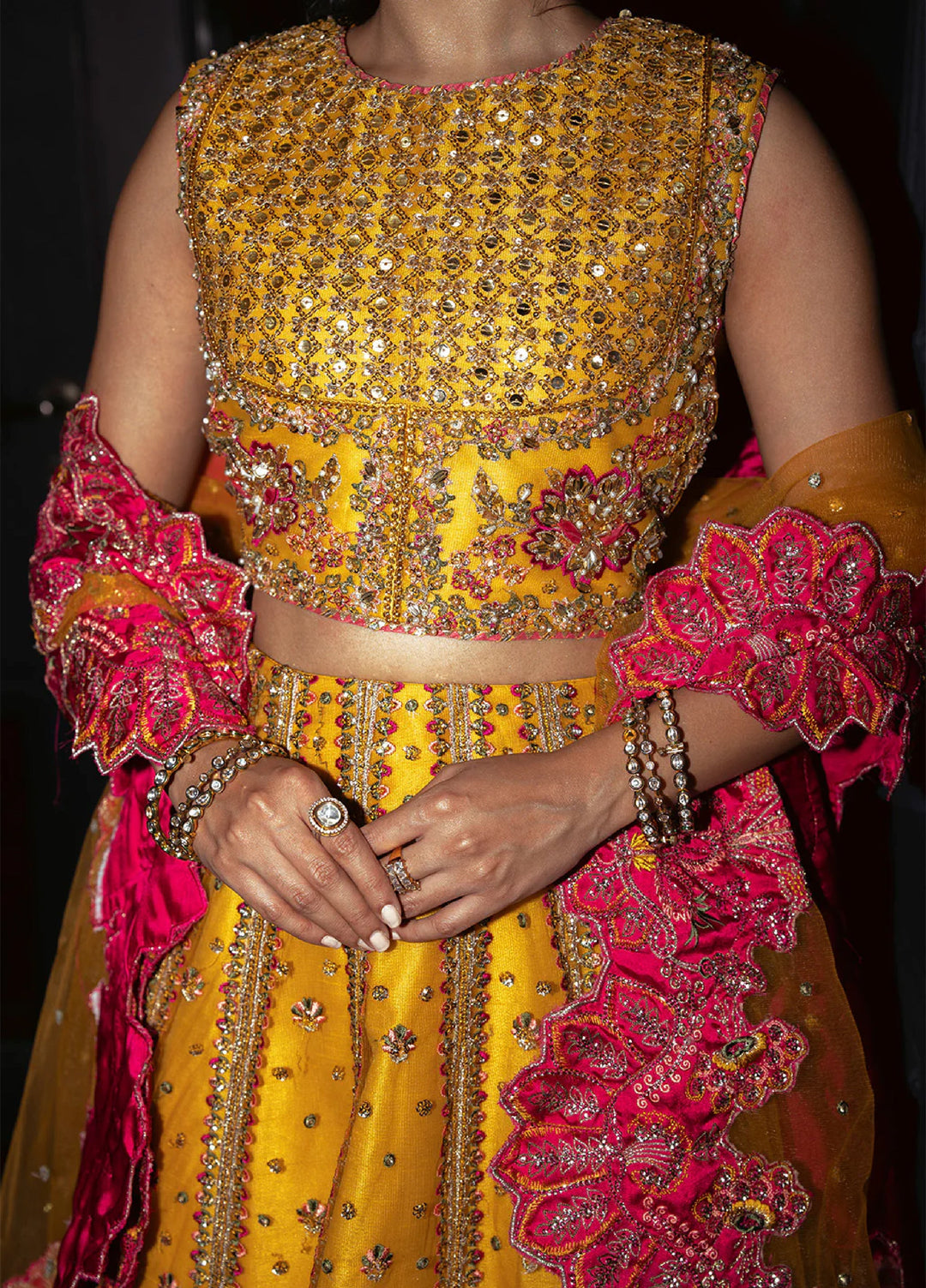 Pari Naaz by Neeshay Embroidered Net Suits Unstitched 3 Piece NSH25PW Zarmin - Formals Collection