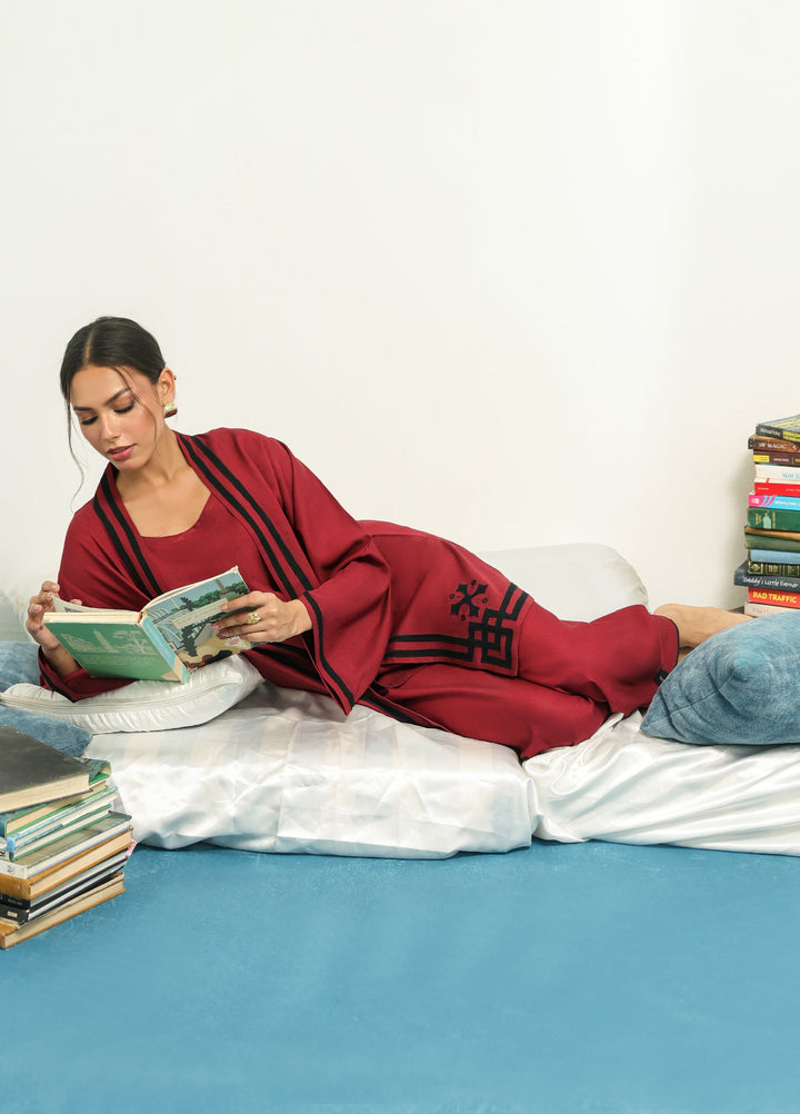 Pret Essentials by Sahar Pret Embroidered Viscose 2 Piece AWMT-AA-04 - Winter Collection