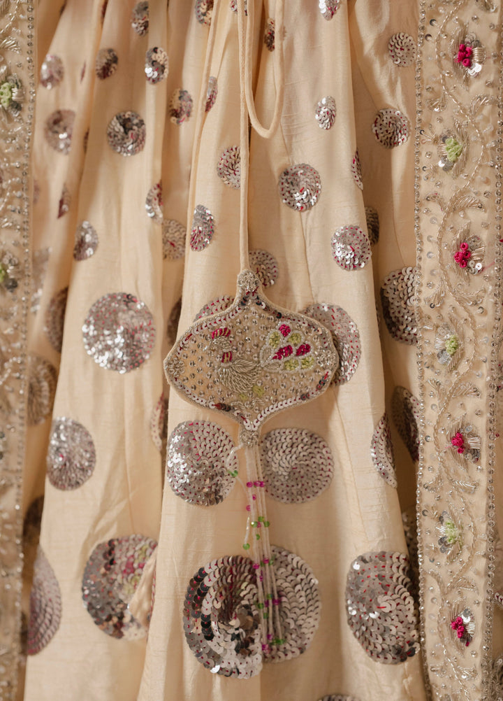 Lia by Miras Women Pret 3 Piece Embroidered Korean Rawsilk DURU - Festive Collection