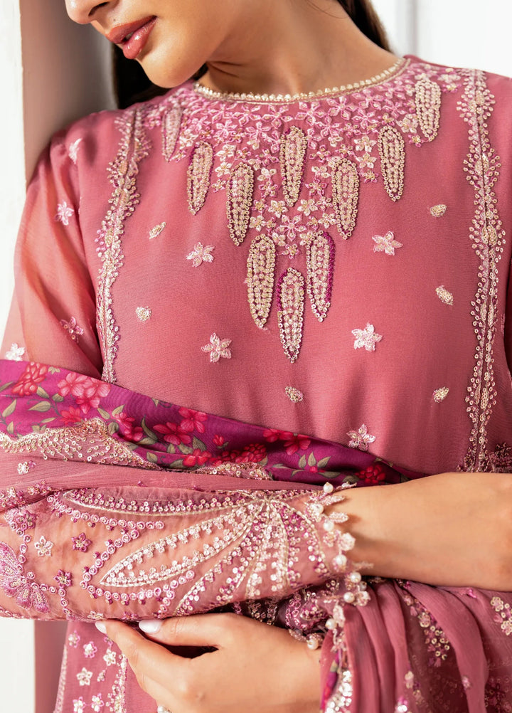 Xenia Formal Unstitched Luxury Chiffon Suits 3 Piece XE25FL Lumen - Formals Collection