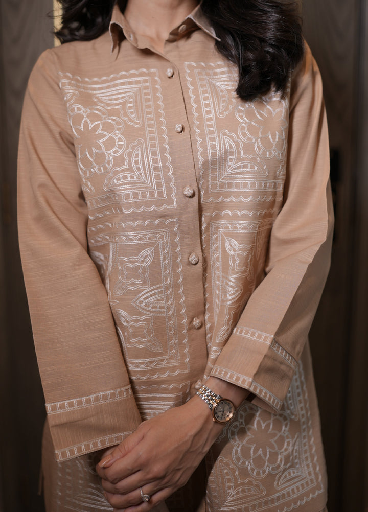 Pret Essentials by Sahar Pret Embroidered Khaddar 2 Piece AWEK-RR-01 - Winter Collection