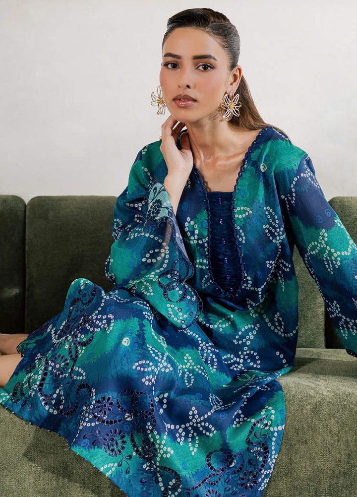 Ballerina by Nureh Unstitched Printed Chikankari Lawn 2 Piece Suit NU26UBCL NU2-219 - Casual Collection