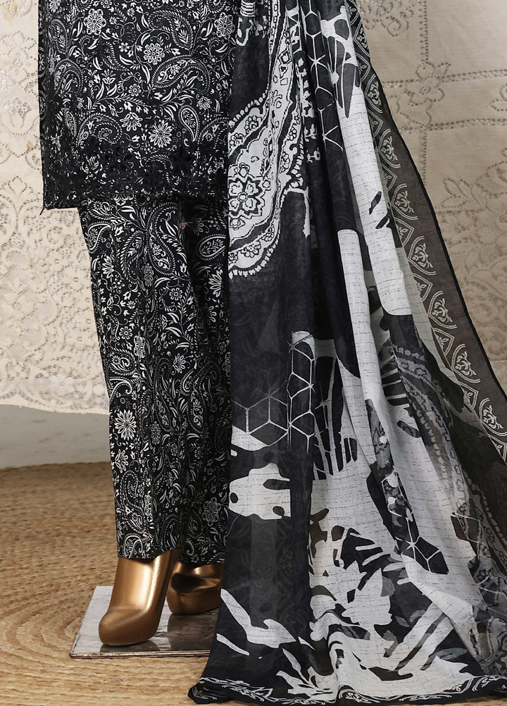 Guldozi by HZ Textiles RTW Embroidered Lawn 3 Piece Suit CPE-3P-023 - Summer Collection