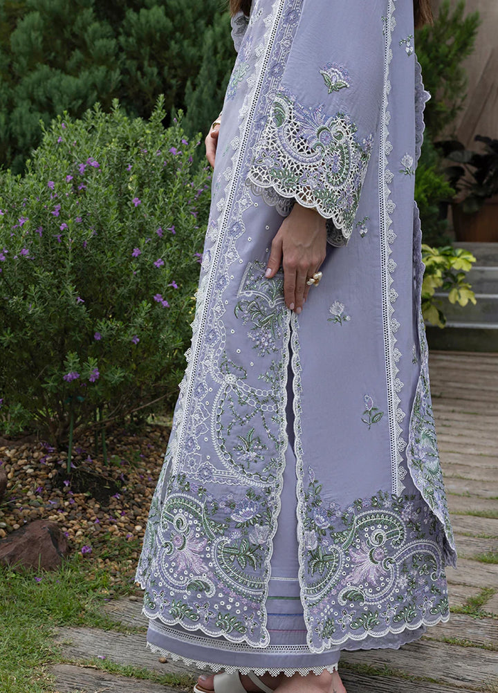 Mon Tresor by Esmel Unstitched Embroidered Luxury Lawn 3 Piece Suit EML26UMT D5-Vera - Summer Collection