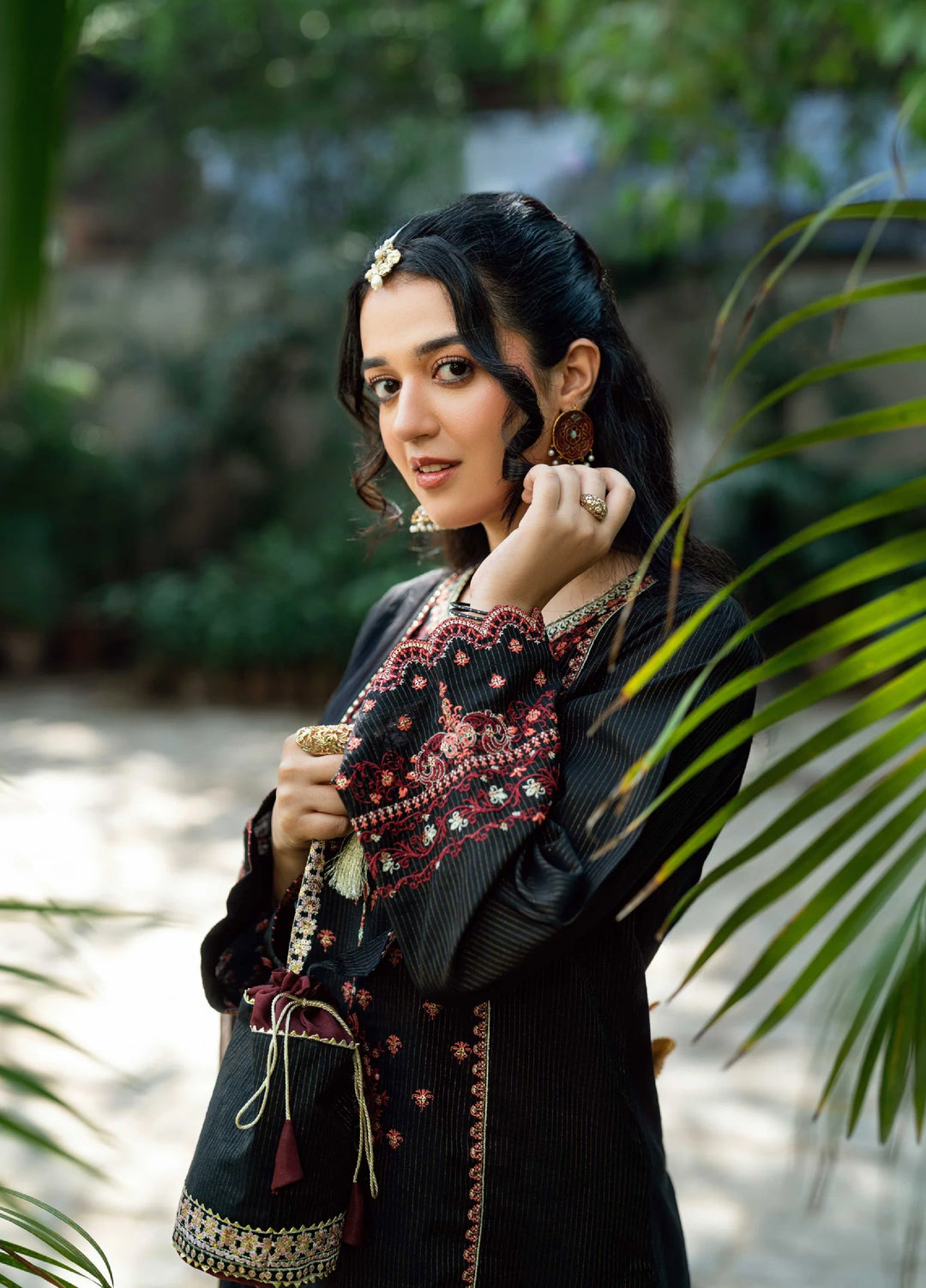 Omal by Komal Pret 3 Piece Cotton Susi Suit Marjan - Festive Collection