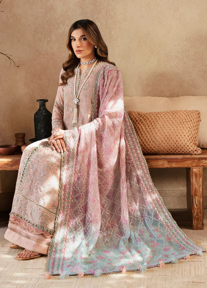 Xenia Formal Unstitched Luxury Chiffon Suits 3 Piece XE25FL Taroob - Formals Collection