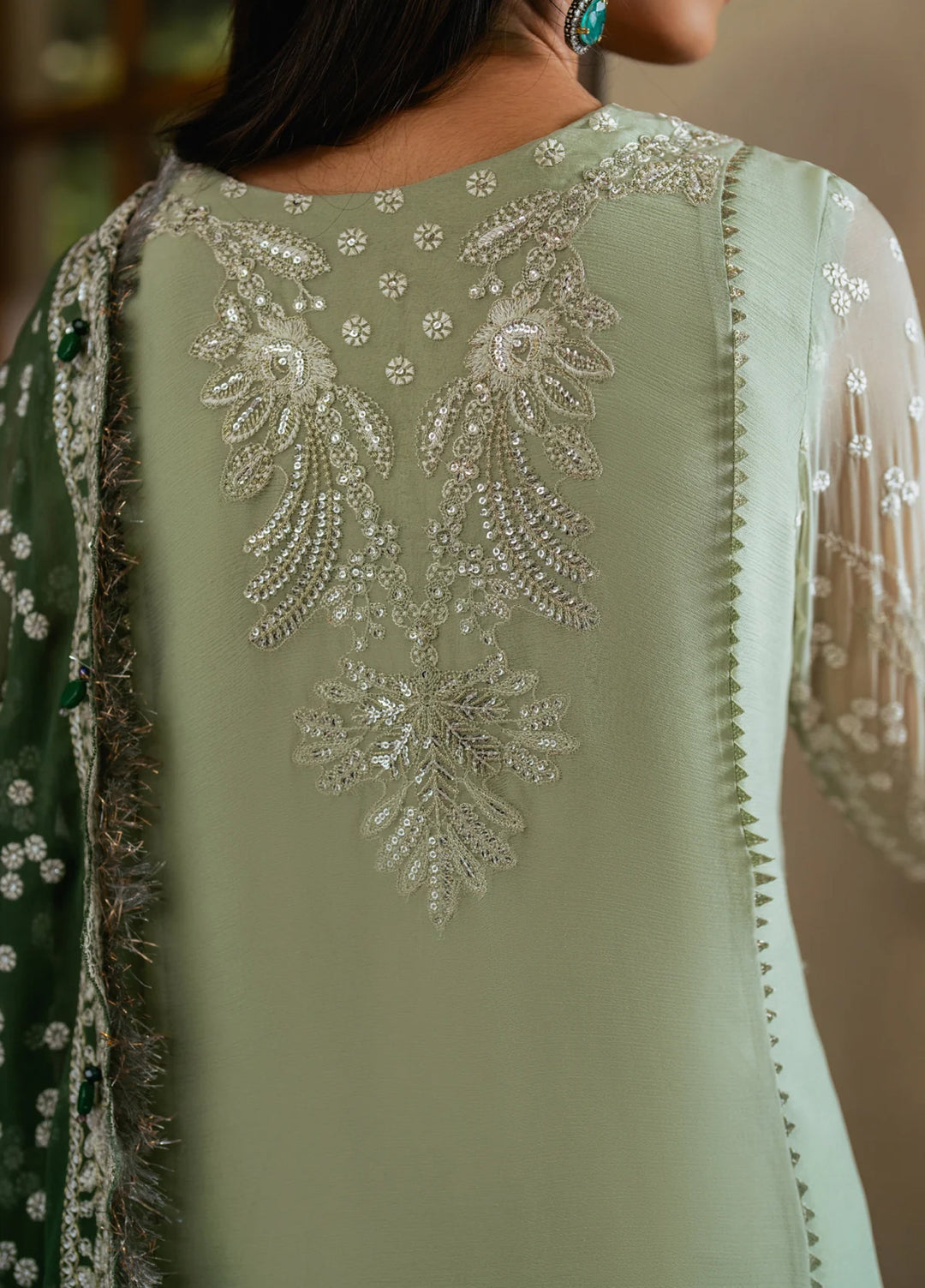 Xenia Formal Unstitched Luxury Chiffon Suits 3 Piece XE25FL Verdura - Formals Collection