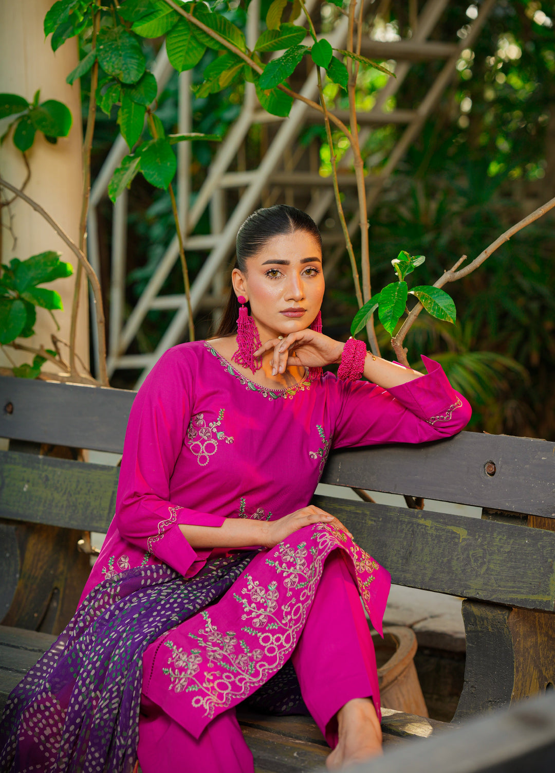 Daily Luxe by Huma Gul Unstitched Printed Lawn 3 Piece Suit MISHAHG-1105 - Casual Collection