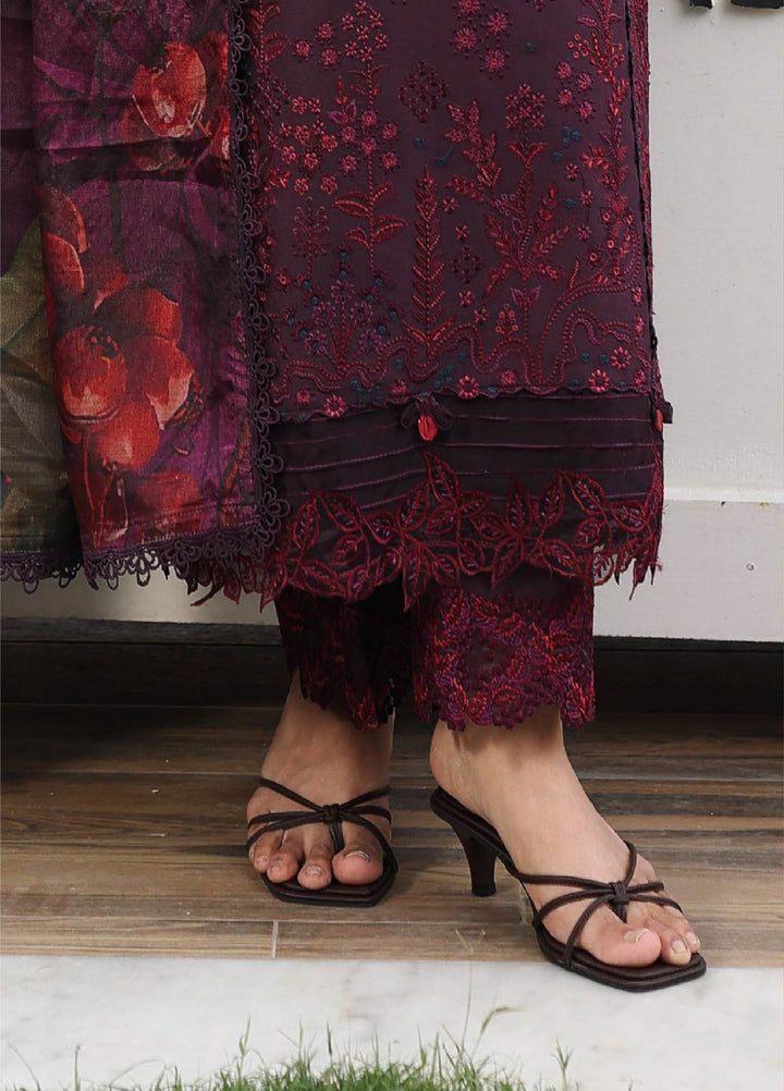 Florence by Rang Rasiya Unstitched Embroidered Lawn 3 Piece Suit RR26ULF Arezou - Festive Collection