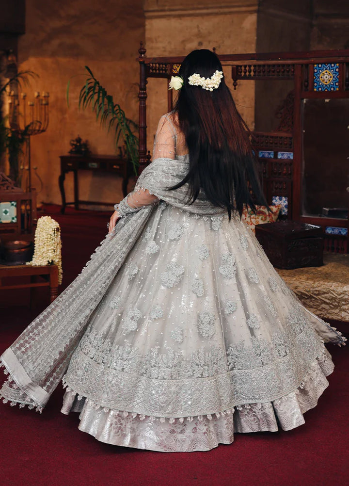 Silsila by Meeral Pret Embroidered Net 3 Piece Shehwar - Festive Collection