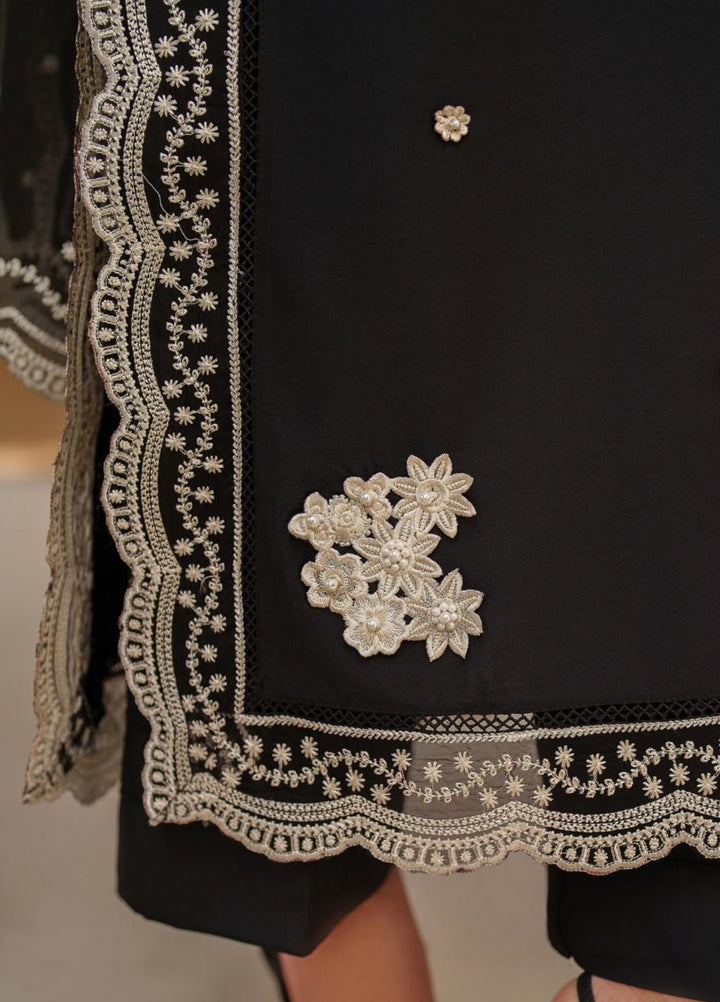 Tabeer by Zarif Unstitched Silk Embroidered 3 Piece Suit ZR26UT ZE-TS-03 ZAREEN - Winter Collection