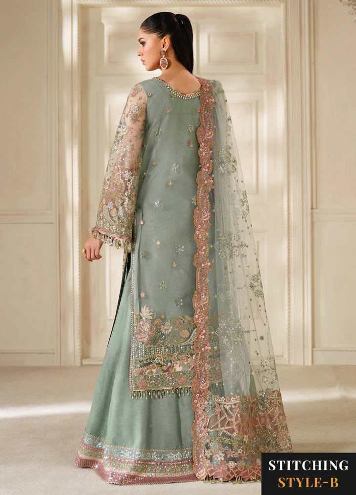 Chantelle by Baroque Unstitched Embroidered Organza 3 piece BQ25CF V14- D 06 - Formals Collection